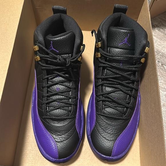 Air Jordan 12 Retro Field Purple Mens 8.5 New with box - Picture 6 of 6